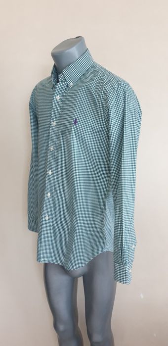 POLO Ralph Lauren Cotton Custom Fit Mens Sz S ОРИГИНАЛ НОВО Мъжка Риза