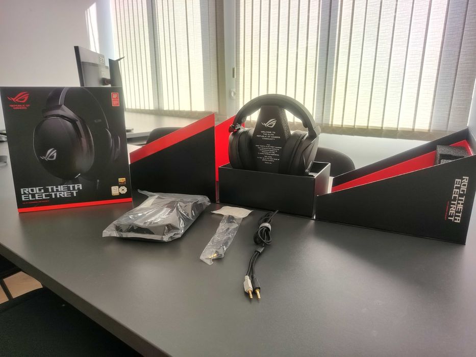 ROG Theta Electret - Висок клас геймърски слушалки