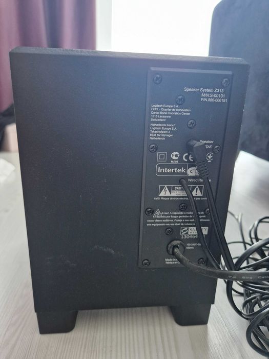 Boxe Logitech 2.1 Z313, 25W RMS