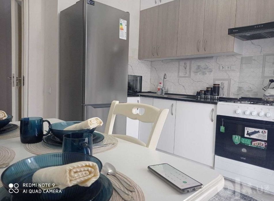 Аренда 1 комнатной 40кв² в ЖК GreenPark,Махтумкули,IT Park,Ташсельмаш