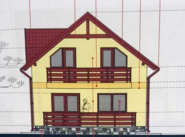 Vând Casă 100 mp utili, P+M, Valea Lupului