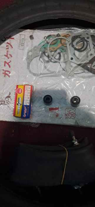 Новые запчасты от мопеда альфа