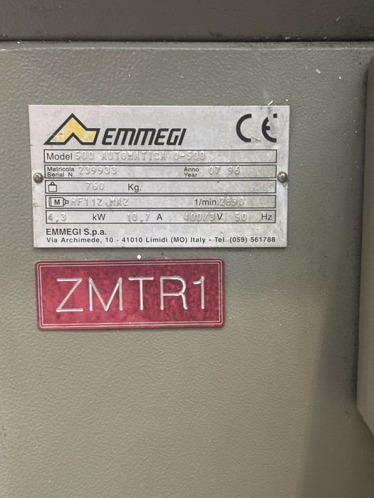 Emmegi Automatica 500 - циркуляр, автоматично подаване