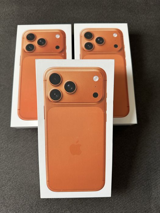 Iphone 17 pro max 256 оранж Нов