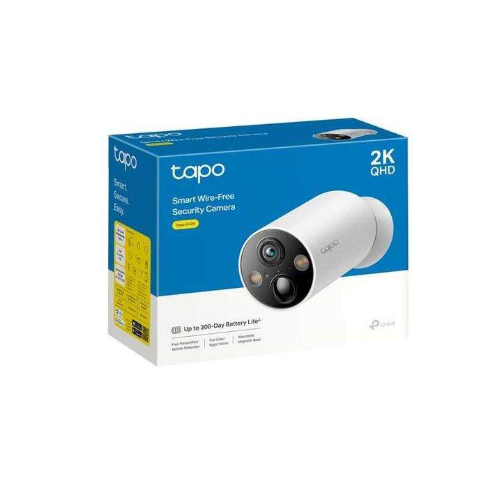 Camera de supraveghere Tapo C425, 2k QHD, Wi-Fi, detectie AI