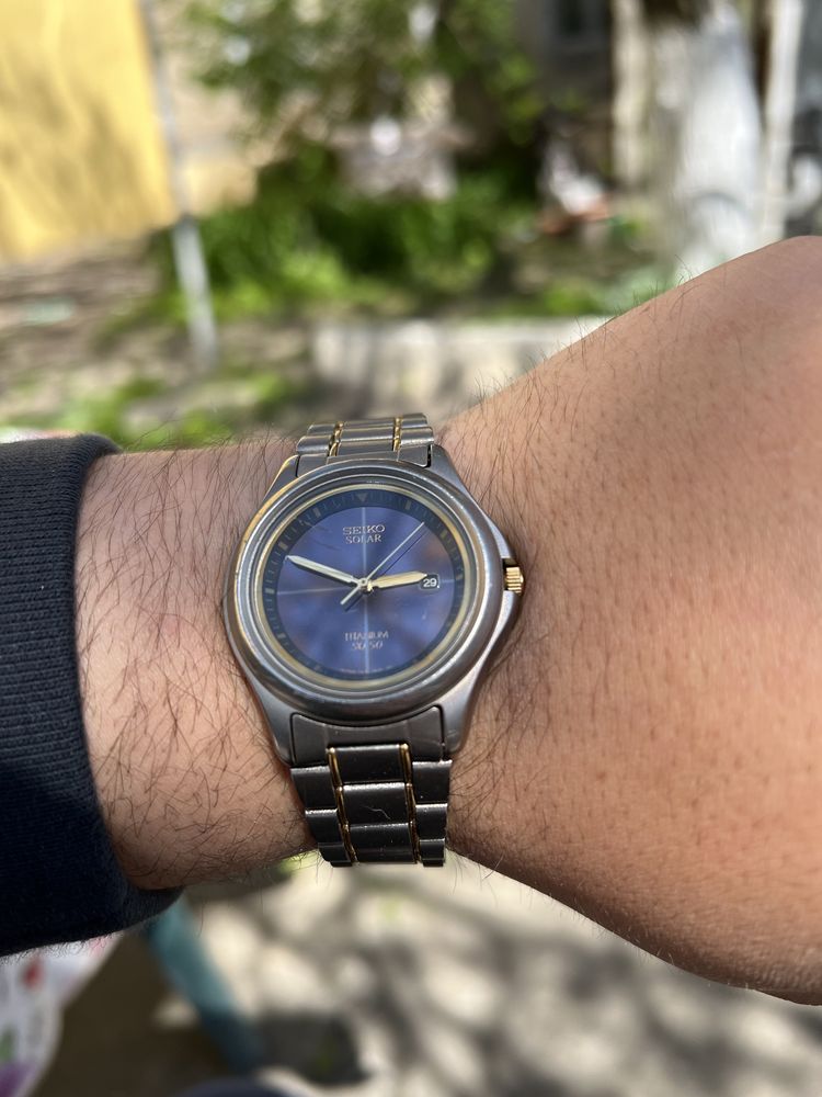 Seiko titanium sq 50 sale