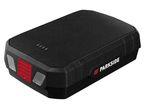 Powerbank, baterie externa Parkside PPB 10.000 A1 cu lanterna, NOUA