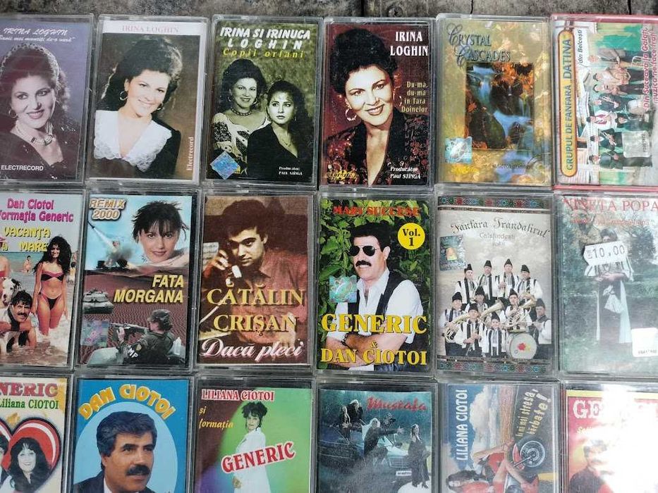 Vand casete audio ,muzica de petrecere,populara