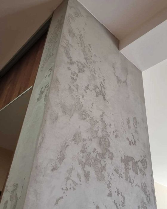 Арт бетон. Отточенто. Травертин. Микроцемент. Декоративная штукатурка.