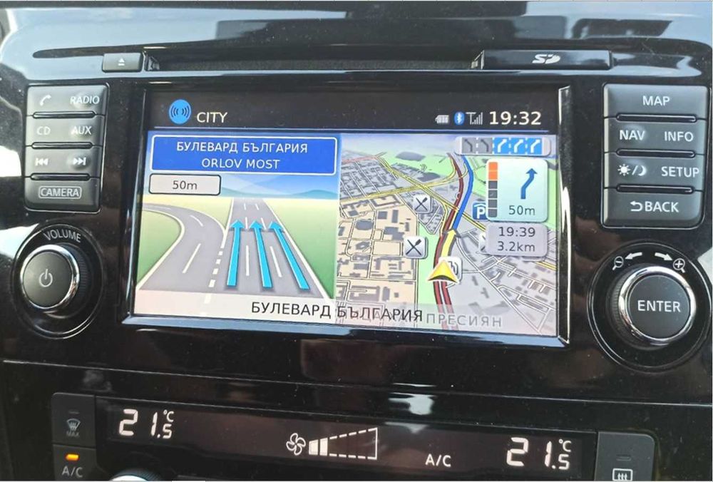 SD card карта Nissan Connect 1 2 3 навигация Нисан Qashqai/XTRAIL