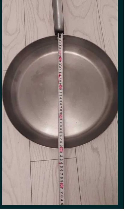 Tigaie 40 cm, otel carbon, noua