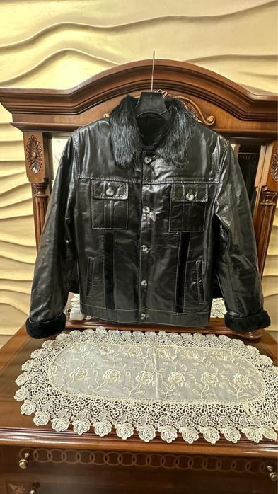 Мужская дубленка