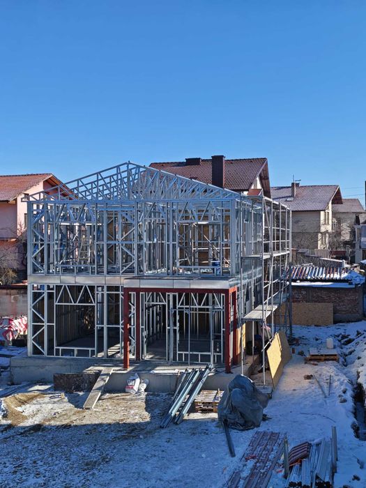 Сглобяеми Къщи с метална конструкция-производство, доставка и монтаж