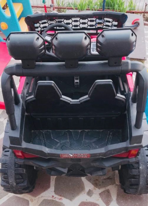 Masinuta Electrica Off-Road UTV pentru Copii 12V 7Ah, 4x4 Rosu