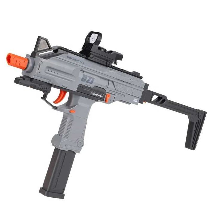 лектрическо UZI, Детска играчка, Пистолет с гел топчета, два пълнителя