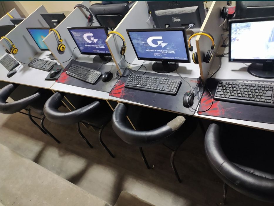 10dona Kompyuter klub uchun tayyor yeg'ilgan