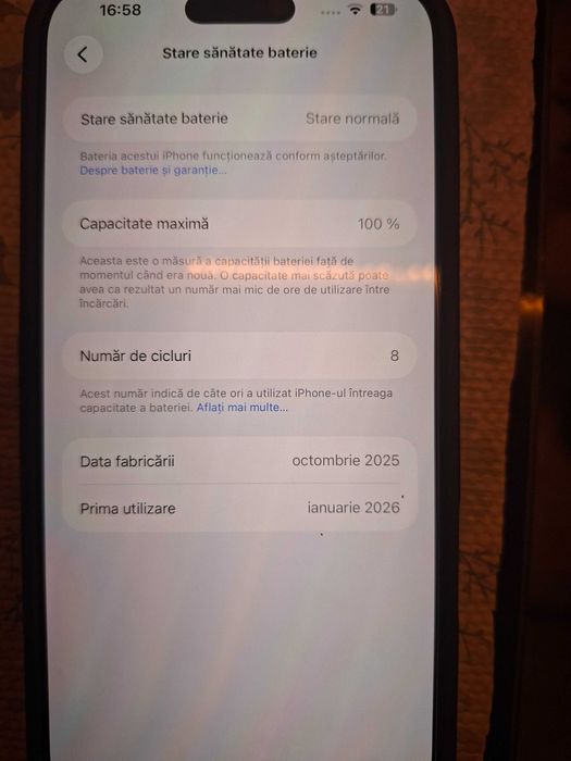 Schimb 17 pro max de 512 si 14 pro max de 256