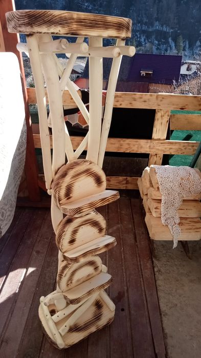 Mobilier rustic interior exterior artă foișoarele