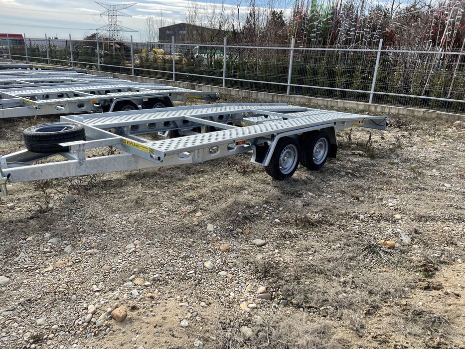 New 2026 Trailer auto 4m - 5m-6m-8,5m Platforma Slep Remorca Auto Noi