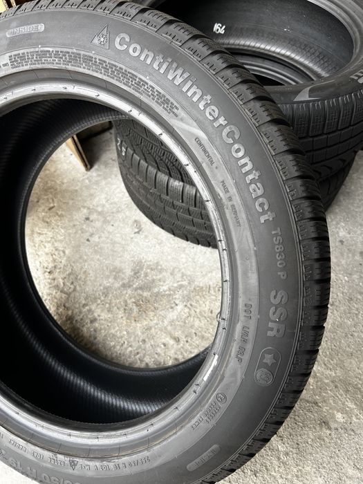 4 anvelope iarna ca NOI 255/50/19 , Continental , RunFlat ,  7.7 mm !