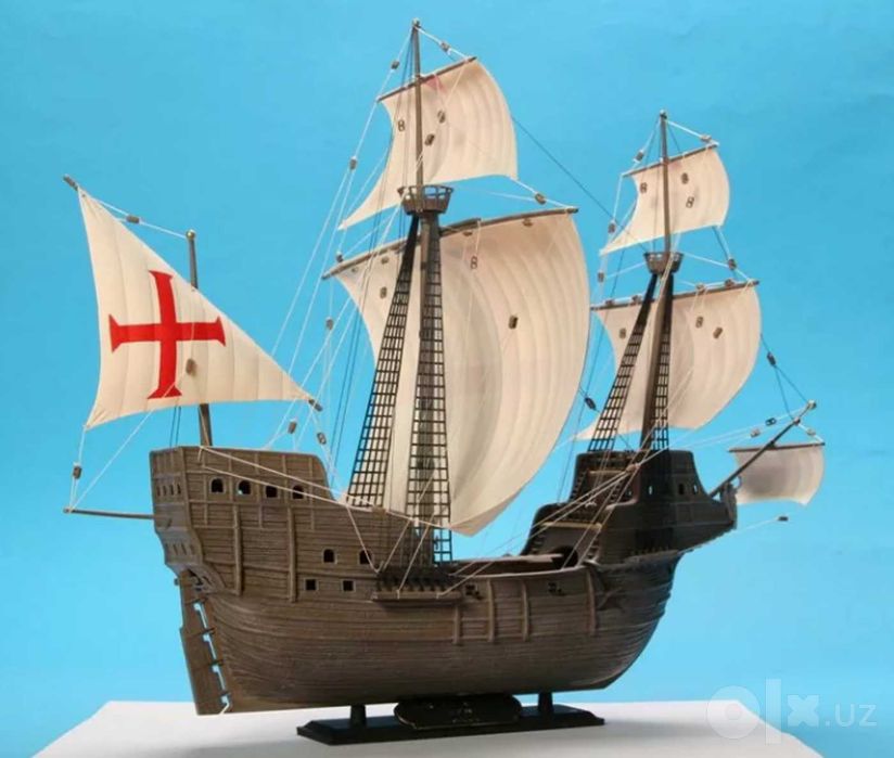 lego конструктор модель парусного корабля XVI века в 1/100 РАРИТЕТ!