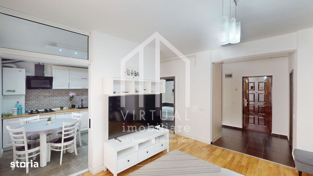 Apartament cu 3 camere, 78mp utili + balcon (9mp), etaj 2/4 - Turnisor