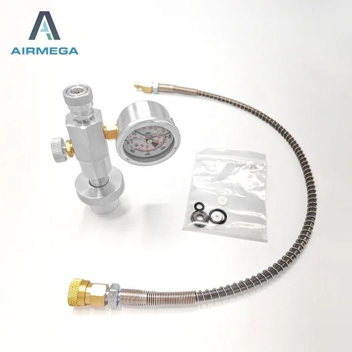 Зарядна станция AIRMEGA 300BAR с 3 бързи връзки PCP