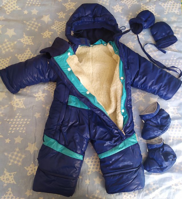 Детский зимний комбинезон
