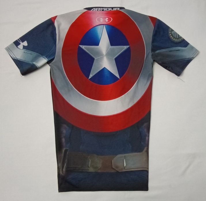 Under Armour UA Alter Ego Captain America Compression тениска S