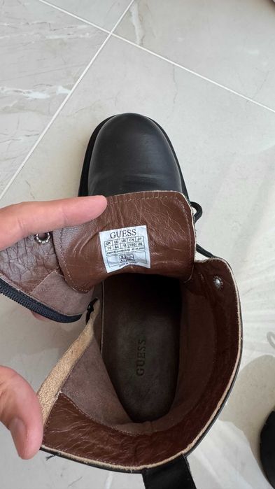 Оригинални мъжки боти Guess Pisa, като нови - номер 44