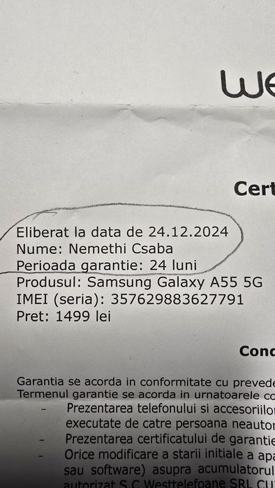 Vind SAMSUNG A55 5G 256gb