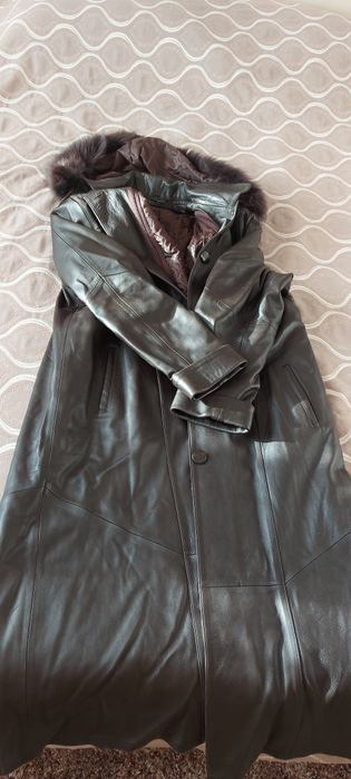 Манто естествена кожа