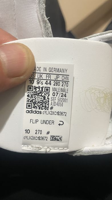 Crampoane Adidas Din piele naturala 44