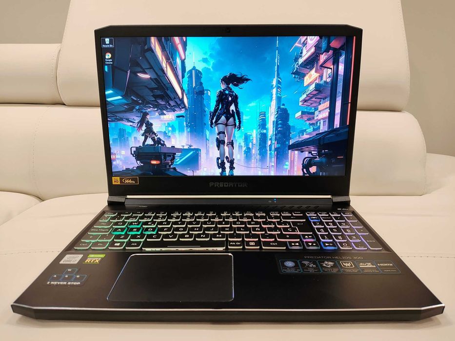 Laptop gaming acer Predator 16" intel core i7-10750H ,video 8 GB RTX