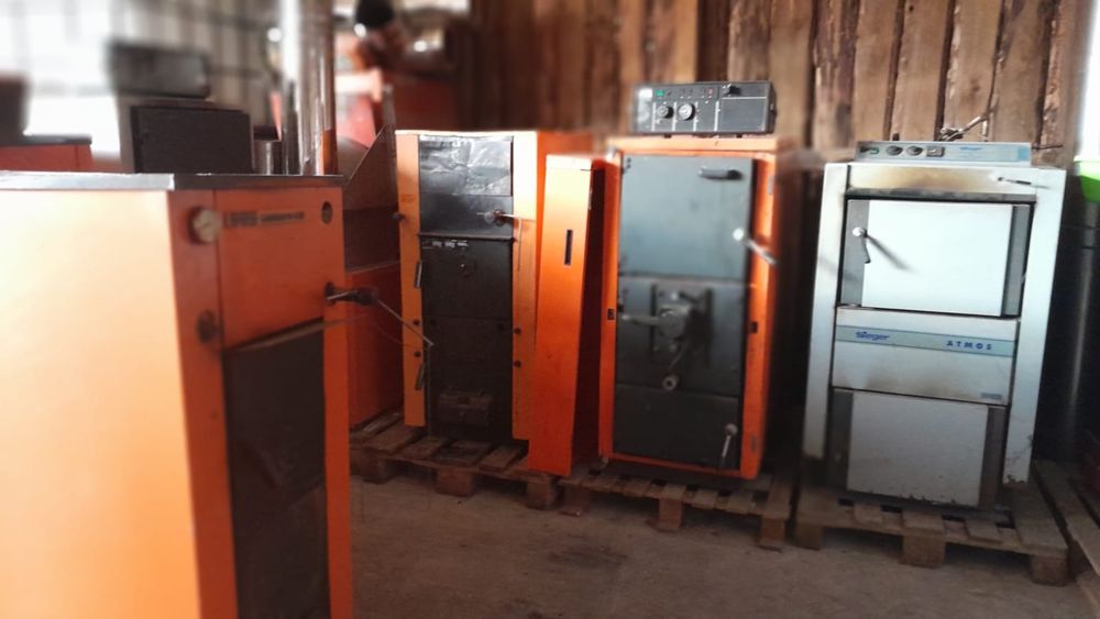 Centrale termice pe lemne aduse din Germania 15-70 kw