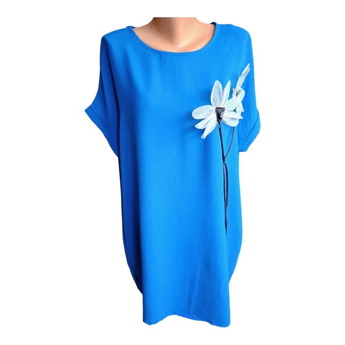 Rochie dama eleganta, doua floricele