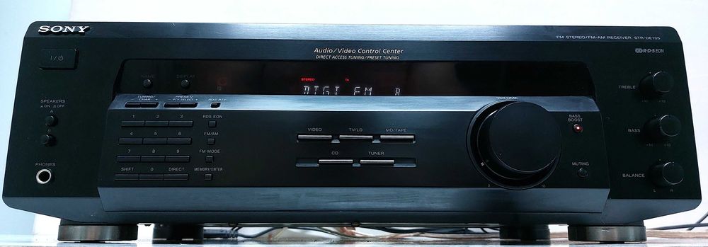Sony STR DE 135 amplificator stereo statie audio cu tuner RDS receiver