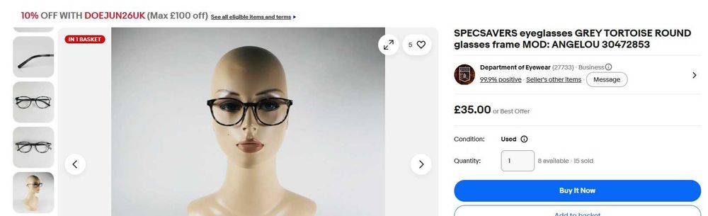 Ключодържател Powercuff girls плюшен и Рамки за диоптрични очила Specsavers ANGELOU