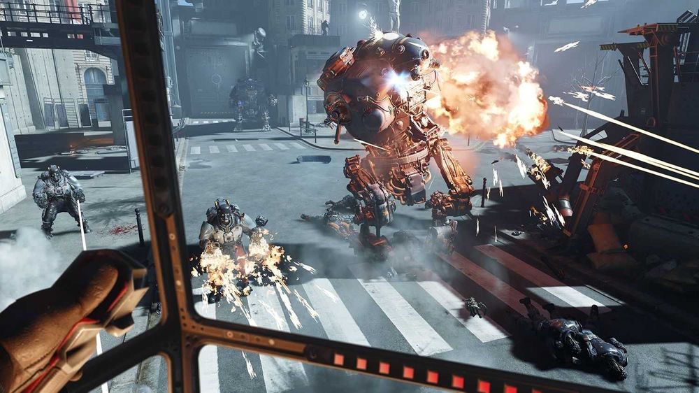 Wolfenstein: Cyberpilot VR (PS4 VR) Игра PS4 PS5 Нова Запечатана