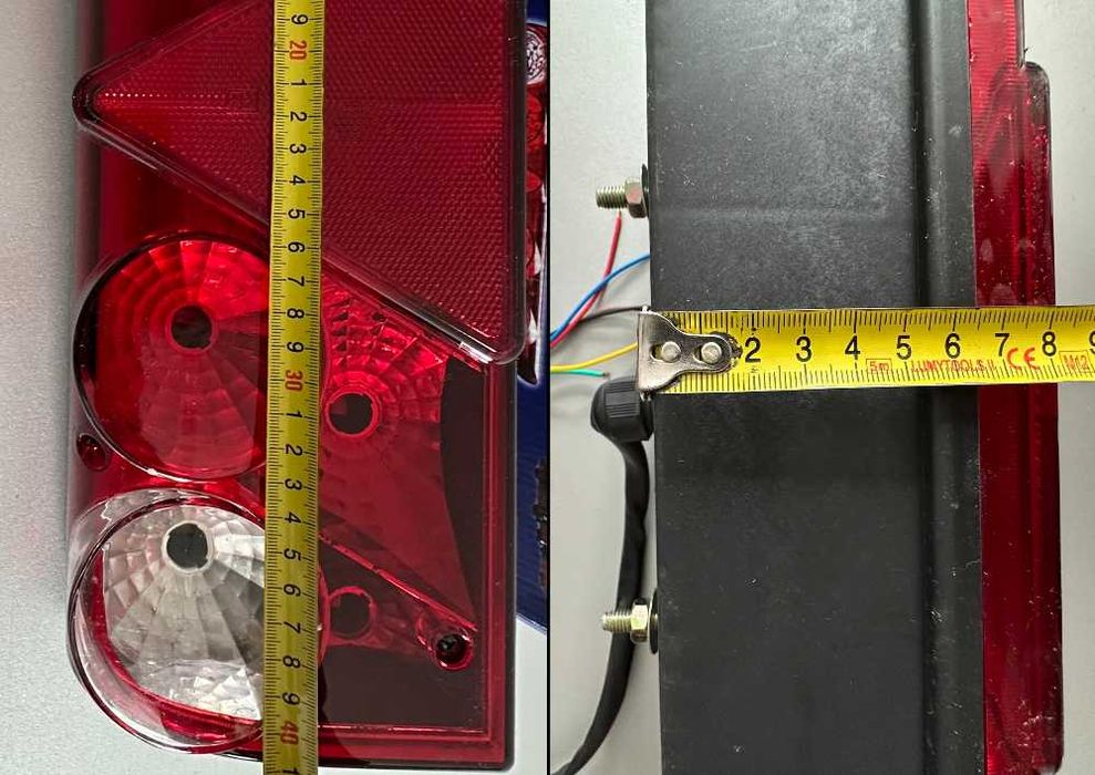 Set 2 lampi spate pentru camion / remorca