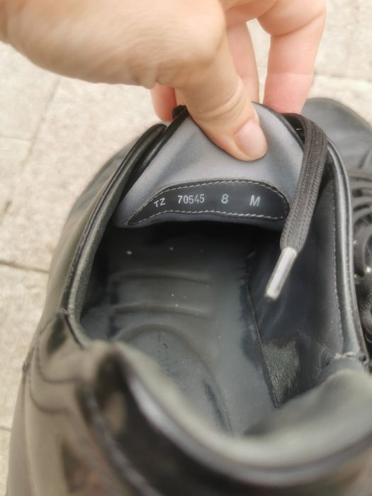 Pantofi piele negri Salvatore Ferragamo low cut Sneaker adidași