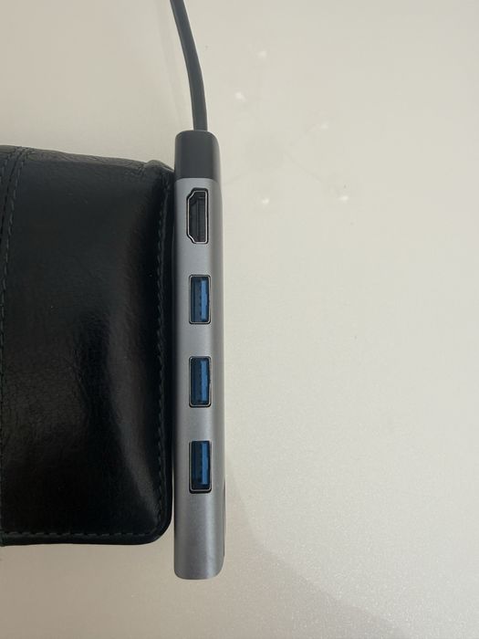 USB-C Хъб / Докинг станция Natec Fowler (HDMI, 3x USB 3.0, SD/MicroSD, RJ45)