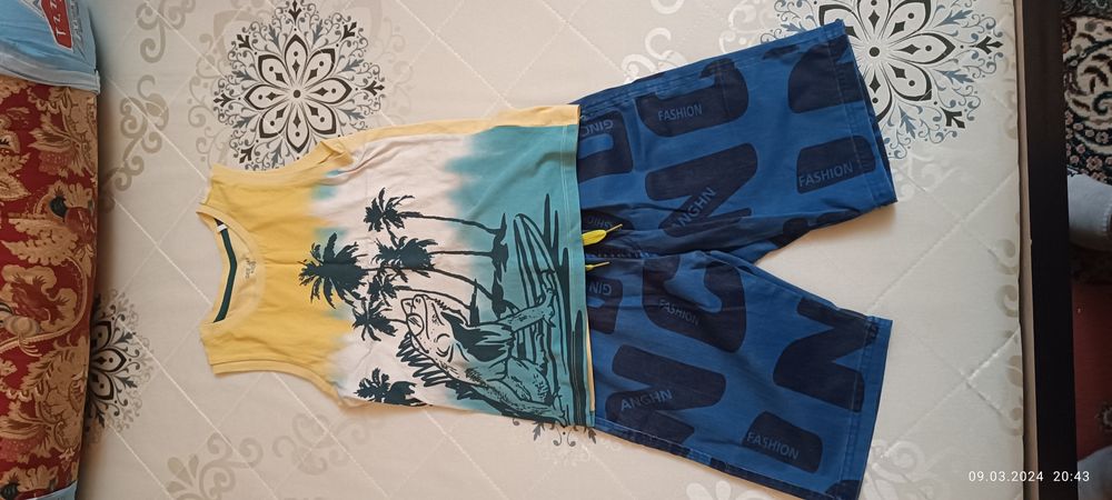 Летняя одежда на мальчика