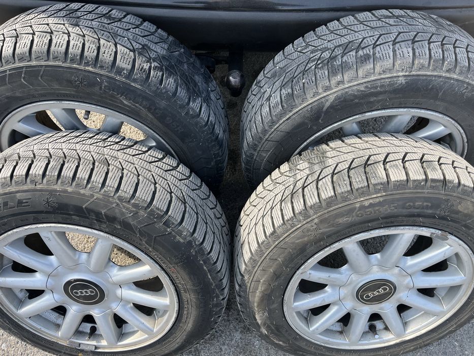Диски с шинами ауди ромашка