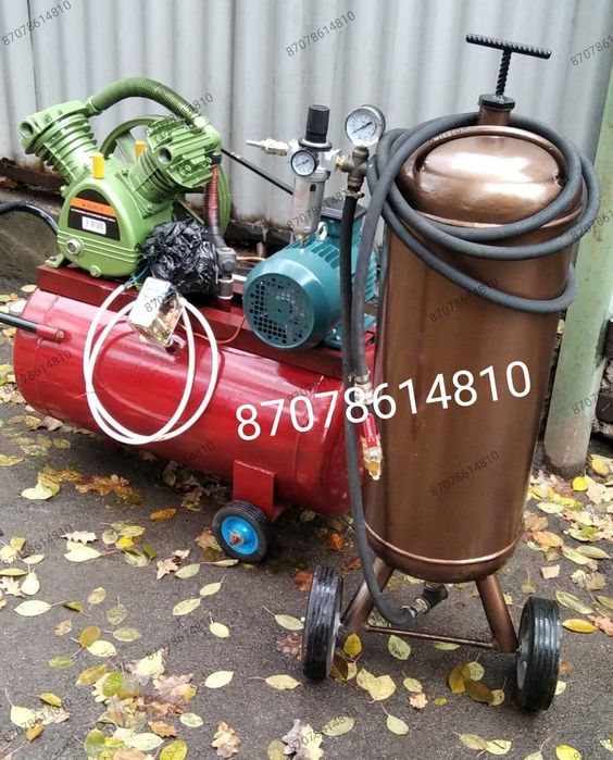 Пескоструй. Пескоструйный аппарат.