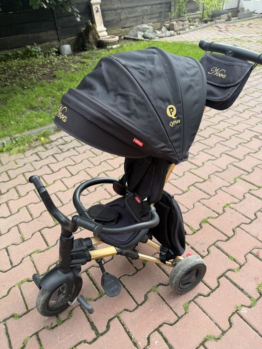 Tricicleta ultrapliabila Q Play Nova Gold air