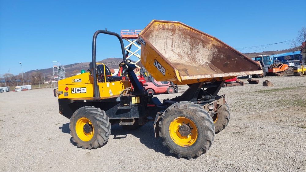 Jcb 6TS , dumper 4x4 , 1780 ore , 2017  ,roto