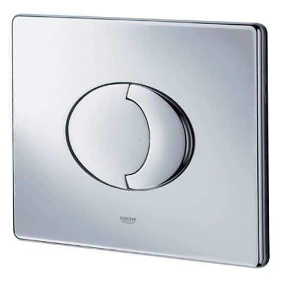 Clapeta WC Grohe Skate Air dubla , orizontala, crom, 38506000