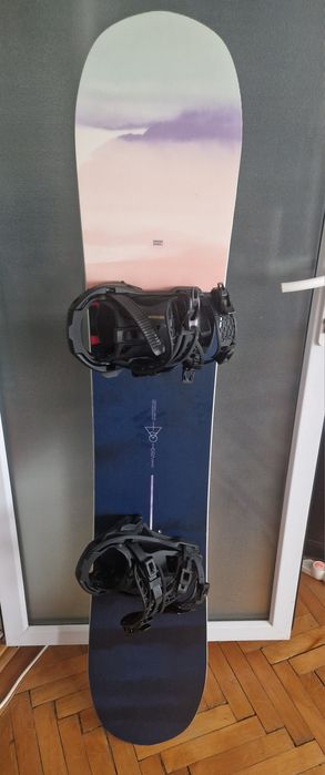 Placa Snowboard Nidecker Ora 147 cu legaturi Supermatic