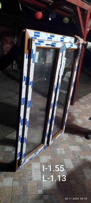 Vând geamuri termopan noi